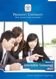 5. e-Brochure - President University