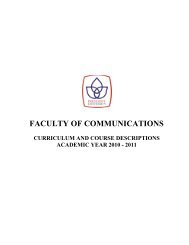 Curriculum - President University