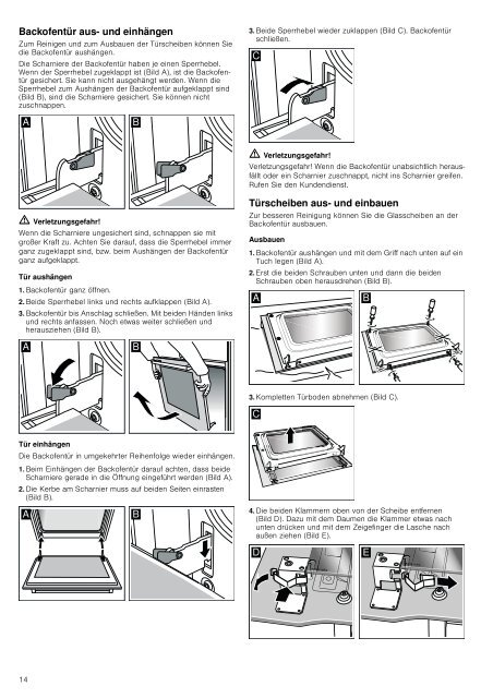 Einbauherd HE63AT - Quelle