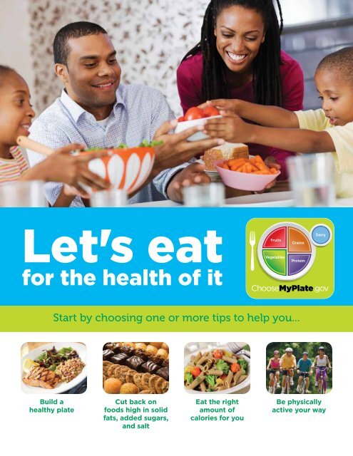 Let's Eat for the Health of It - US Department of Agriculture