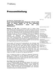 Pressemitteilung - ProSieben.de