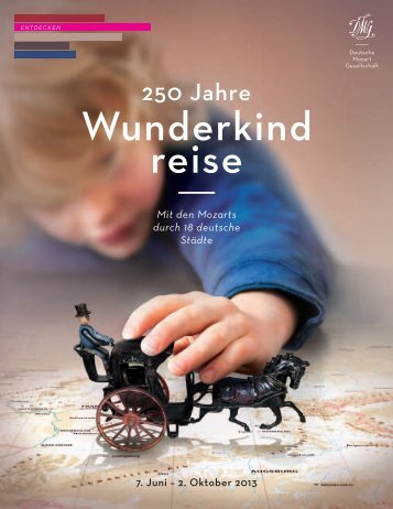 Wunderkind reise - Pressestelle der UniversitÃ¤t Augsburg