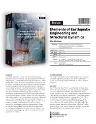 Elements of Earthquake Engineering and Structural Dynamics