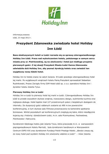 Informacja prasowa - PressOffice.pl