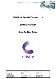 TBMR for Solaris Version 2.12 SPARC Platform Step-By-Step Guide