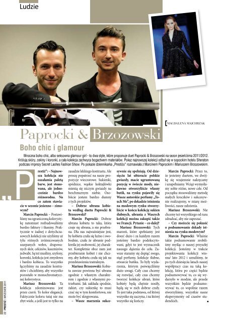 pobierz pdf - Prestiz Magazyn trÃ³jmiejski