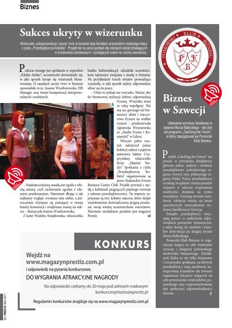 pobierz pdf - Prestiz Magazyn trÃ³jmiejski