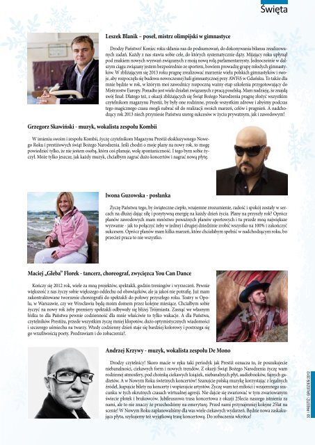 pobierz pdf - Prestiz Magazyn trÃ³jmiejski