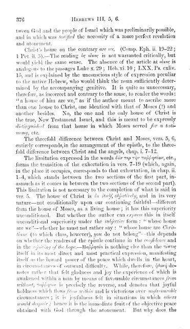 Timothy to Hebrews - The Preterist Archive