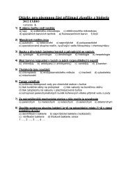 test z biologie