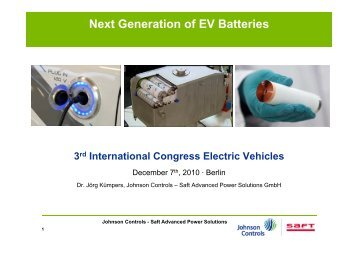 Next Generation of EV Batteries - altomelbilen