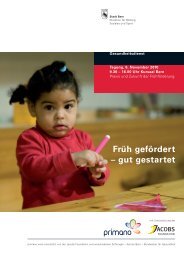 FrÃ¼h gefÃ¶rdert â gut gestartet - Primano