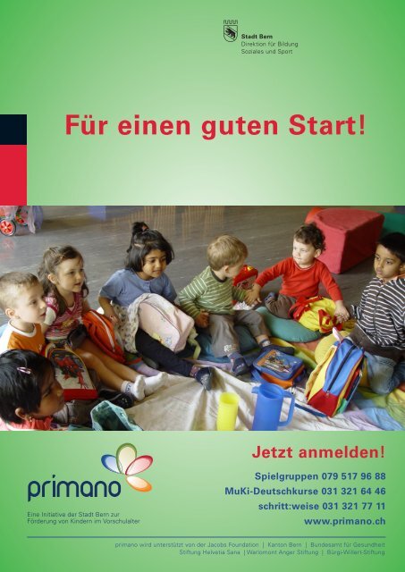 FÃ¼r einen guten Start! - Primano