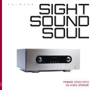 primare Spa22/Sp32 HD aUDiO UpGraDe