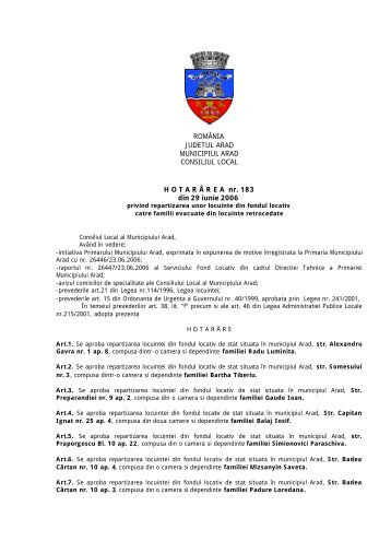 Vizualizare PDF - Primaria Municipiului Arad