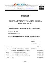 proiect reactualizare plan urbanistic general ... - PrimÄria BacÄu