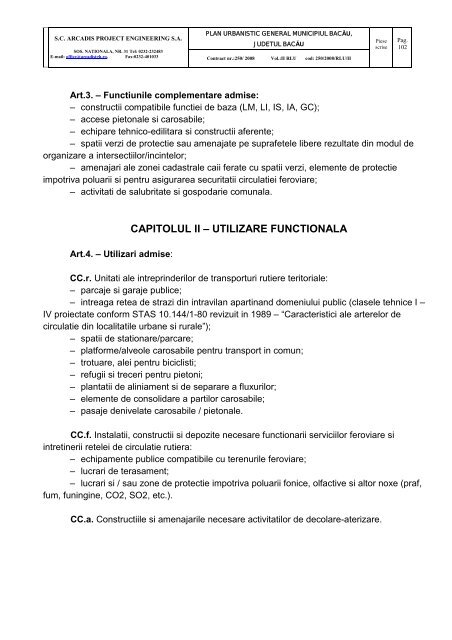 reactualizare plan urbanistic general al municipiului bacau