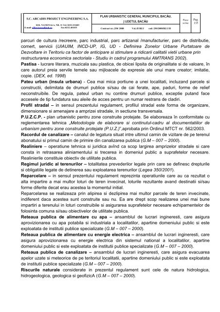 reactualizare plan urbanistic general al municipiului bacau