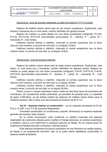 reactualizare plan urbanistic general al municipiului bacau