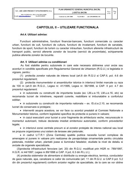 reactualizare plan urbanistic general al municipiului bacau