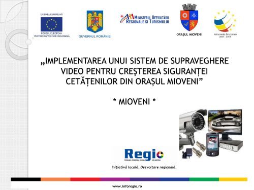 prezentare proiect - Primaria Mioveni