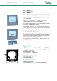 DT 1000 und DT 1000 FP - primion Technology AG