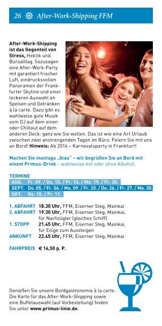 SoMMerfahrPlan 2013 - Primus-Linie