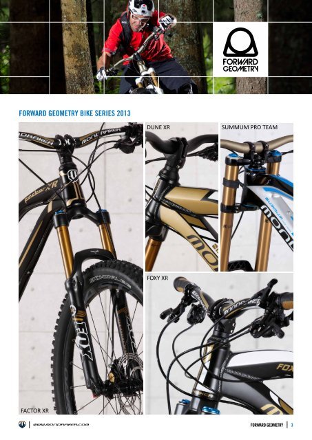 FORWARD GEOMETRY VS CLASSIC GEOMETRY - Mondraker