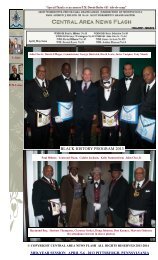the flash newsletter is here - Prince Hall Grand Masonic Lodge of ...