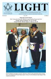 Light Magazine - Prince Hall Grand Masonic Lodge of Pennsylvania