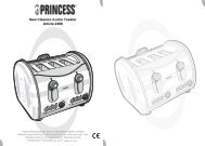 New Classics 4-slice Toaster Article 2388 - Princess