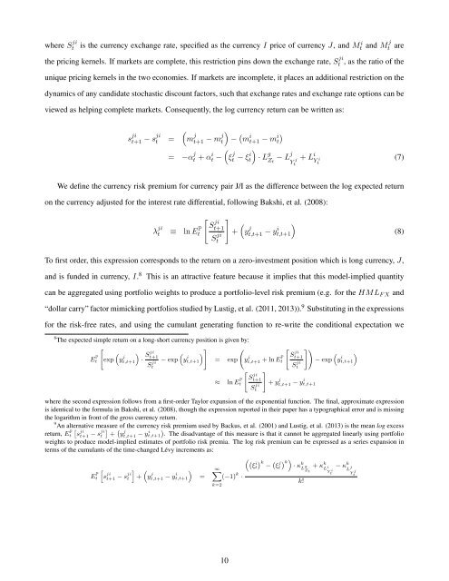 Option-Implied Currency Risk Premia - Princeton University