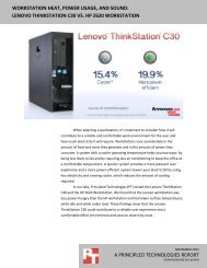 Lenovo ThinkStation C30 vs. HP Z620 workstation - Principled ...