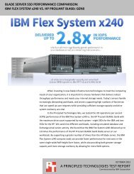 IBM Flex System x240 vs. HP ProLiant BL460c Gen8 - Principled ...