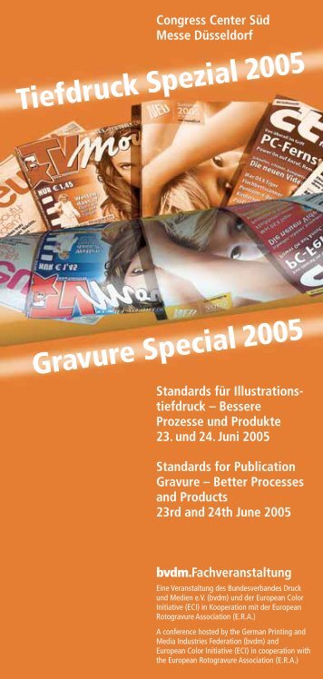 Tiefdruck Spezial 2005 Gravure Special 2005 - Print & Media Forum AG