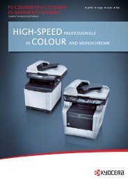 Kyocera FS-C2026MFP Brochure - Printerbase