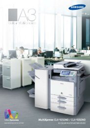 Samsung CLX-9350ND Brochure - Printerbase