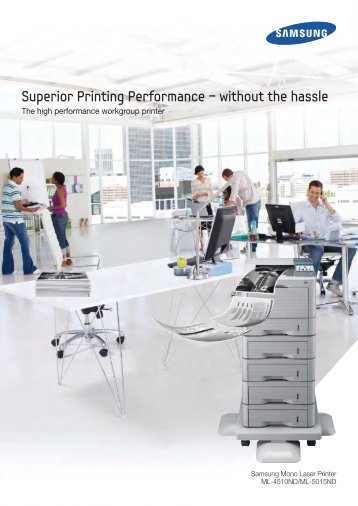 Samsung ML-4510ND Brochure - Printware