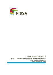 Chief Executive Officer and Chairman of PRISA's Executive ...