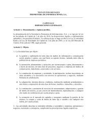 informe del consejo de administracin de telefnica, s - Prisa