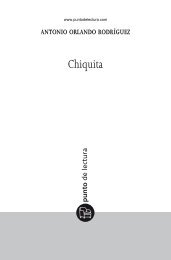 Primeras pÃ¡ginas de 'Chiquita' - Prisa Ediciones