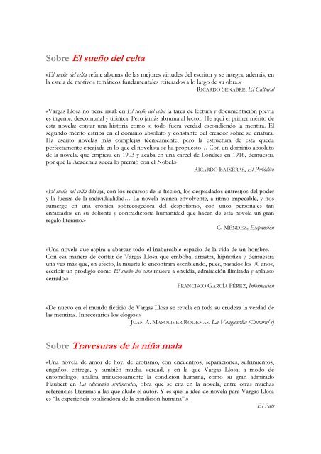 Dossier de prensa La civilizaciÃ³n del espectÃ¡culo - Alfaguara