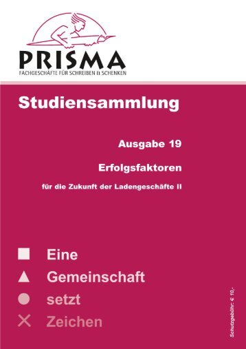 Studiensammlung Nr. 19, Teil II - Prisma