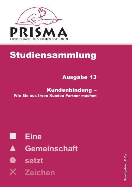 Studiensammlung Nr. 13 - Prisma Fachhandels AG