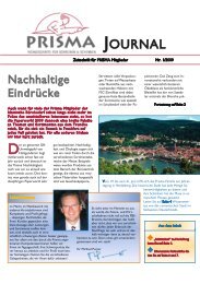 JOURNAL - Prisma Fachhandels AG