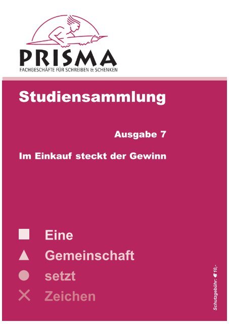 Studiensammlung Nr. 7 - Prisma Fachhandels AG