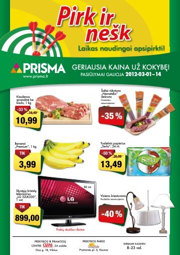 -35 % -40 % - Prisma
