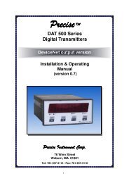 DAT 500 DeviceNet manual 0