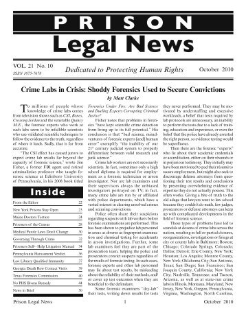 PLN - Prison Legal News