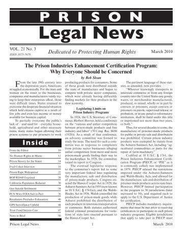 PLN - Prison Legal News